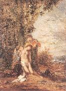 Gustave Moreau Saint Sebastian and the Holy Women oil painting artist